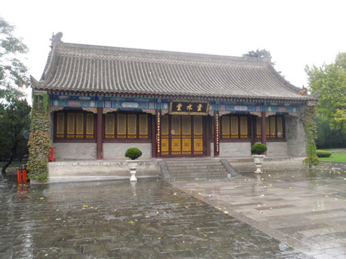 Xian Buddhist Temple Structure.
